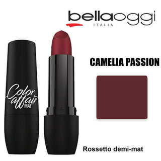 Color Affaire Mat Rossetto Demi-Mat Camelia Passion