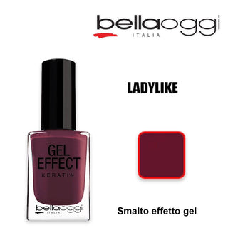 Gel Effect Keratin Smalto Effetto Gel Con Cheratina Ladylike