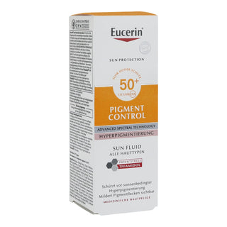 Eucerin Sun Protection Pigment Control Sun Fluid Gesicht Lsf 50+ 50 ml