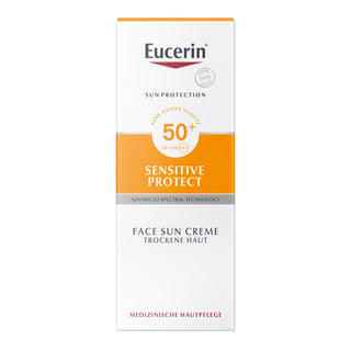 Eucerin Sun Protection Sensitive Protect Face Sun Creme Lsf 50+ 50 ml