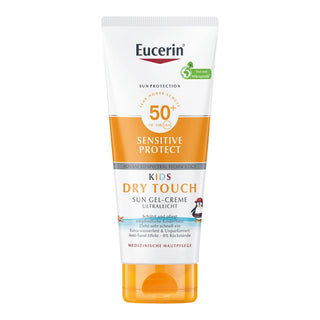 Eucerin Sun Protection Sensitive Protect Kids Dry Touch Sun Gel-creme Lsf 50+ 200 ml