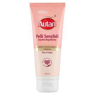 Autan Pelli Sensibili Gel Insetto Repellente E Antizanzare Comuni E Tigri 100 ml
