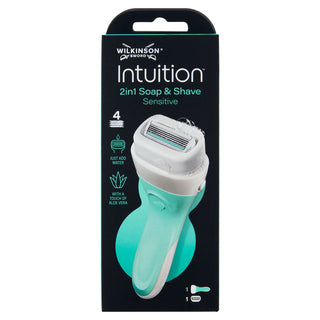 Wilkinson Intuition 2in1 Soap & Shave Sensitive Rasoio 1 unità