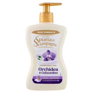 Spuma di sciampagna Sapone Mani E Viso Orchidea E Gelsomino 430 ml