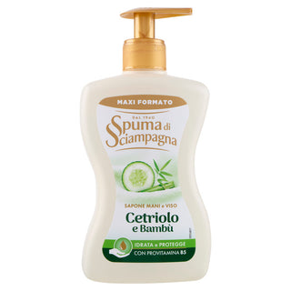 Spuma di sciampagna Sapone Mani E Viso Cetriolo E Bambù 430 ml