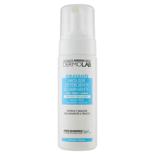 Dermolab Idratante Mousse Detergente Illuminante Viso - Occhi - Labbra 150 ml