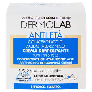 Dermolab Anti Età Concentrato Di Acido Ialuronico Crema Rimpolpante 50 ml