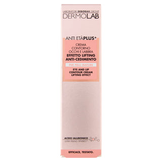 Dermolab Anti Età Plus+ Crema Contorno Occhi E Labbra Effetto Lifting Anti-cedimento 15 ml