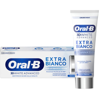 Oral-b Dentifricio 3d White Advanced Extra Bianco Menta Fredda 75 ml