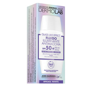 Dermolab Glass Like Effect Fluido Illuminante Anti Macchia Spf 50+ 40 ml