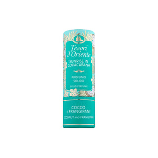 Tesori d'oriente Sunrise In Copacabana Profumo Solido - Cocco E Frangipane 7 ml