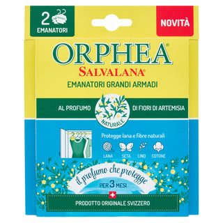 Orphea Salvalana Emanatori Grandi Armadi Al Profumo Di Fiori Di Artemisia 2 X 4,4 G 1 unità