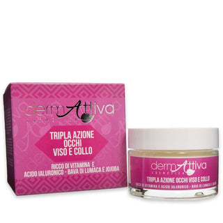 Dermattiva crema viso triplazione occhi viso e collo 50 ml