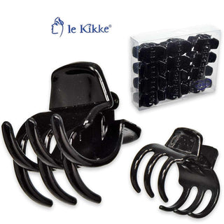 Le kikke Pinza Nera 3,5 X 3,5 Cm Box 24 Pezzi — Pinza accessorio