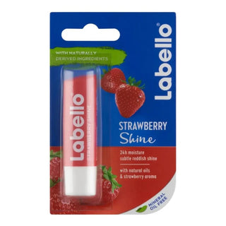 Labello Strawberry Shine Caring Lip Balm 4.8g