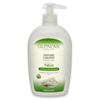 Glenova Sapone Liquido Mani & Viso Talco 500 Ml