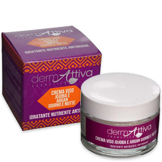 Dermattiva crema viso gorno-notte jojoba e argan 50 ml