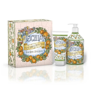 Rudy Maioliche Ischia Sapone Liquido 500 ml + Crema Mani 100 ml — Set regalo