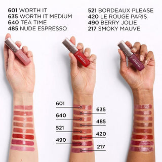 L'oréal paris Tinting lip serum Hyaluron Tint Lip Stain Serum 5 ml - Tonalità: 420 Le Rouge Paris
