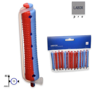 Bigodino Permanente Corto Confezione Da 12 Pezzi 80 X 11 Mm