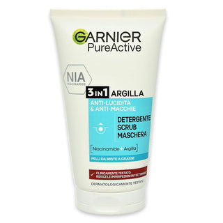 Garnier Pure 3 In 1 Detersivo 150 Ml