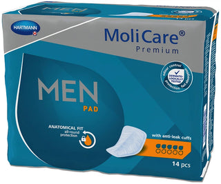 Hartmann Premium Men Pad 5 Gotas Protezione Maschile 14 Unità Molicare