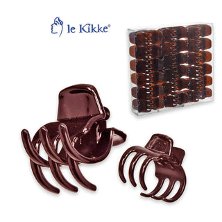 Le Kikke Pinza Tartaruga 2,2 x 3 cm box 36 pezzi — Haaraccessoire
