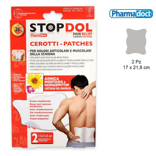 Stopdol Ml 2 Cerotti Articolari E Muscolari Della Schiena