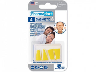 Pharmadoct Weiche Stöpsel in transparenter Box Stück 