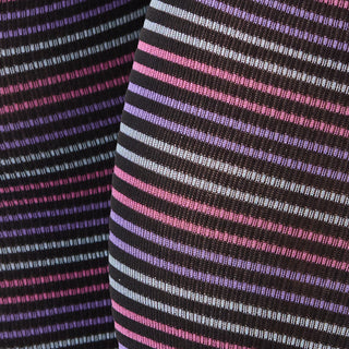 Solidea Stripe Game Atlas Gambaletti Compressione Graduata 15-21 mmHg 1-S Nero, Rosa, Viola, Grigio — Bas de compression graduée