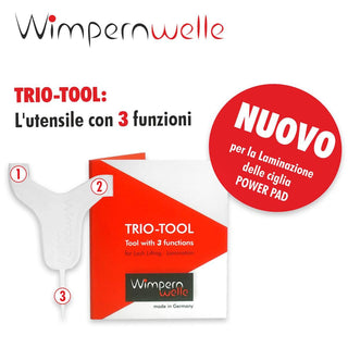 Wimpernwelle trio tool