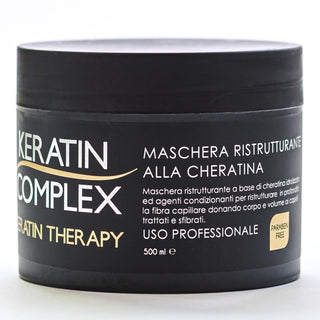 Keratin complex Maschera ristrutturante alla cheratina 500 ml — Maschera per capelli