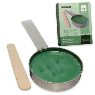 Holiday cera a caldo pentolino verde 120 ml — שעווה חמה