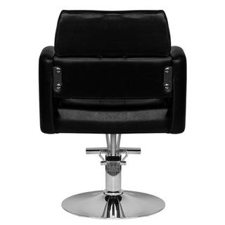 Hair System HS02 Sedia Barbiere Nero — Sedia da Barbiere