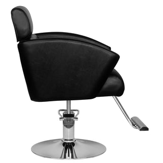 Hair System HS02 Sedia Barbiere Nero — Sedia da Barbiere