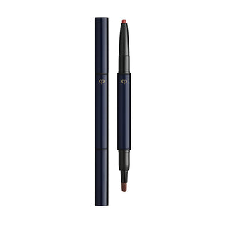 Clé de peau beauté Lápiz labial de cartucho con pincel de relleno 0,25 g - Tono: 04 Rojo brillante