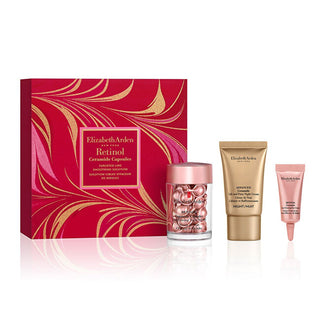 Elizabeth arden סט מתנה לטיפוח עור כמוסות רטינול סרמיד