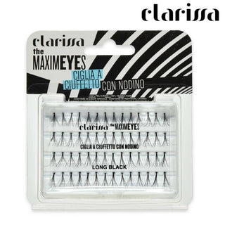 Clarissa Ciglia Ciuffetto Maximeyes Nere Long Nodino