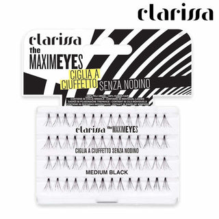 Clarissa Ciglia Ciuffetto Maximeyes Nere Medium Senza Nodino