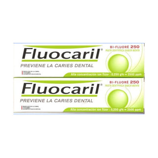 Fluocaril Dentifricio Gusto Menta Prevenzione Carie 2x125ml