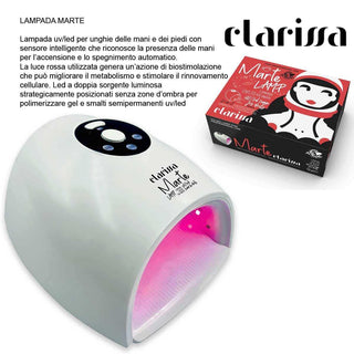Clarissa Lampada Led/Uv Marte 48 W