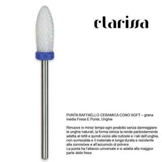 Clarissa Punta Raffaello Ceramica Cono Soft