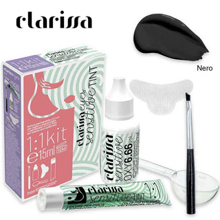 Kit Tinta Sensibile Clarissa Nero 15Ml