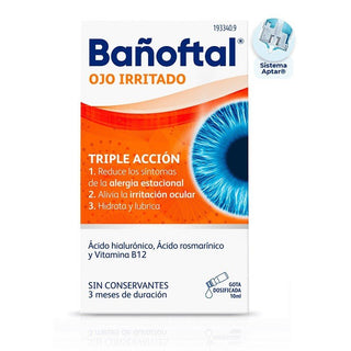 Bañoftal Occhio Irritato Tripla Azione 10 ml — Collirio