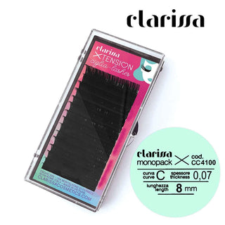 Ciglia Curva C-Spessore 0,07 Lunghezza 8