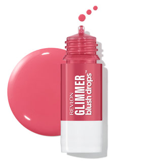 Revlon Super Lustrous Glimmer Blush liquido 101 Coralicious 9,4 ml — Róż w płynie