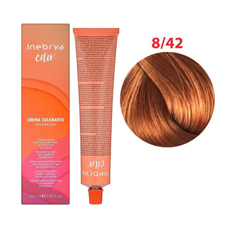 Hårfarve Inebrya Farve 100ml 8/42