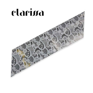 Clarissa White Pizzo 100 X 4 Cm