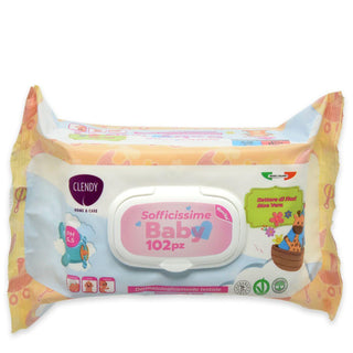 Clendy sofficissime baby 102 pz