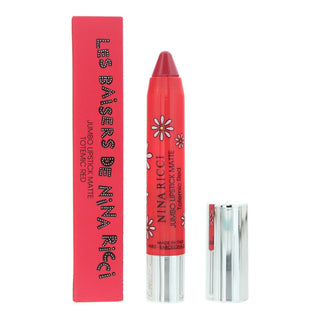 Nina Ricci Jumbo Rossetto Matte, Rossetto Matte, Crema, Rosso Totemico, 2,5 g